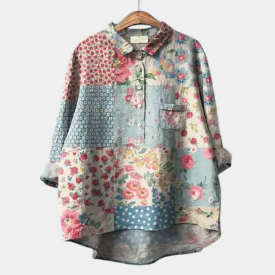 SOFIA | Oversized Floral Blouse