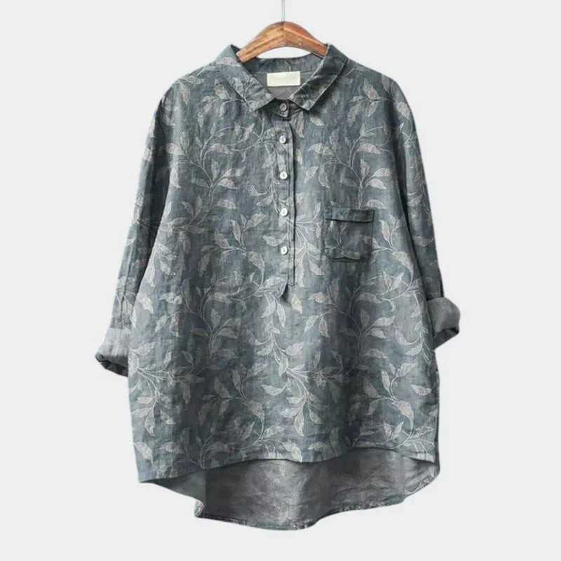 SOFIA | Oversized Floral Blouse