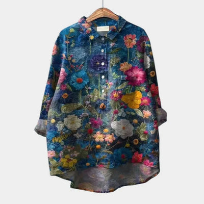SOFIA | Oversized Floral Blouse