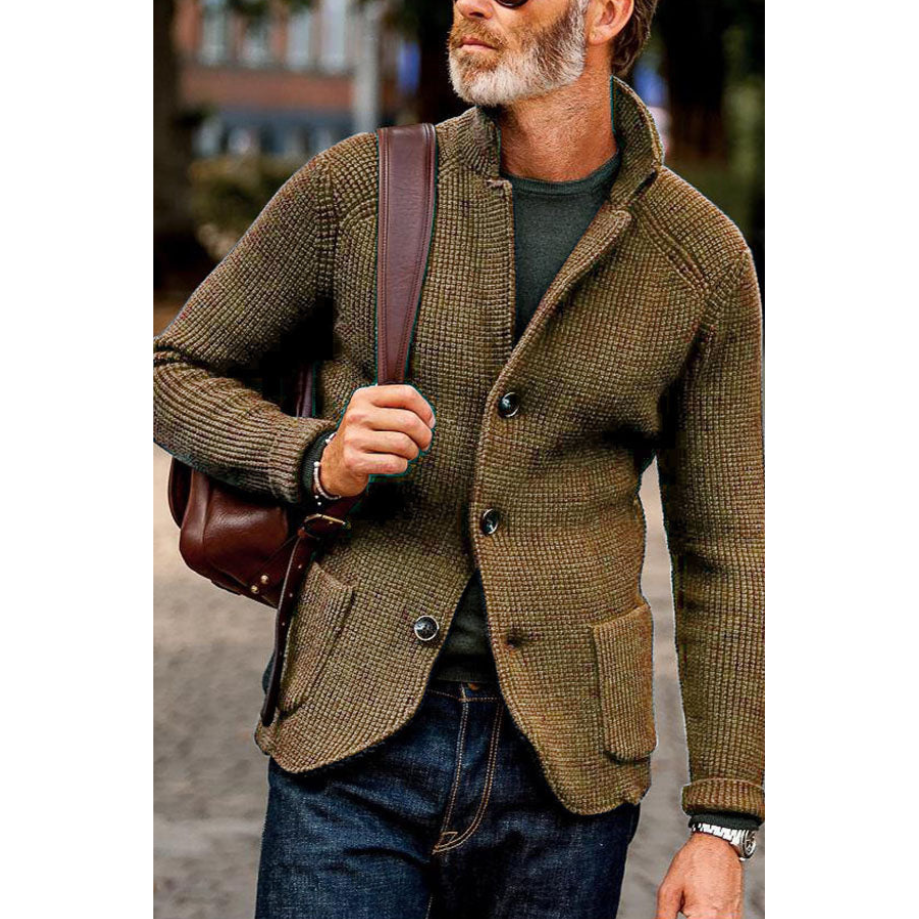 Sam™ | Retro Knitted Jacket